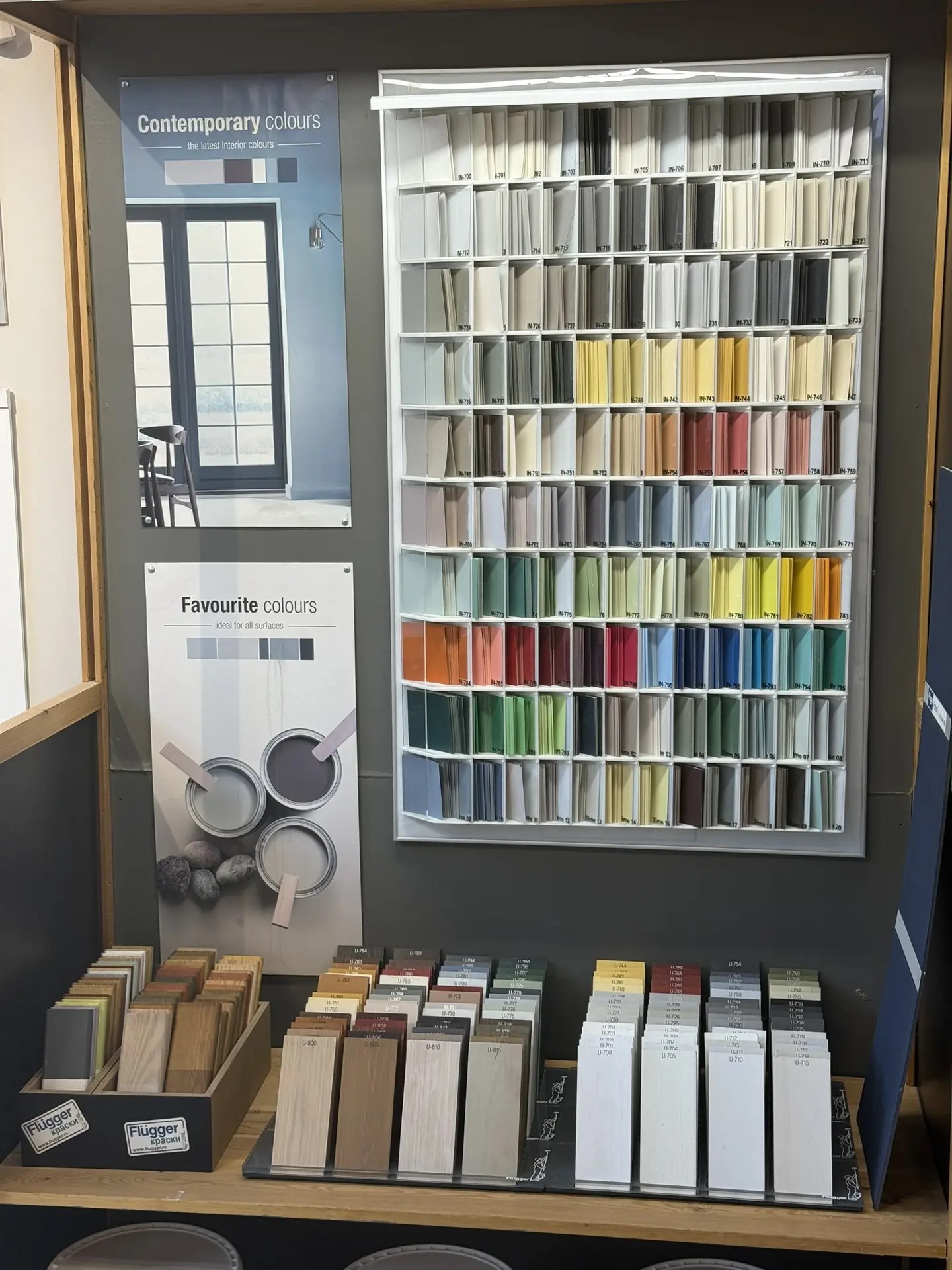 Процесс колеровки