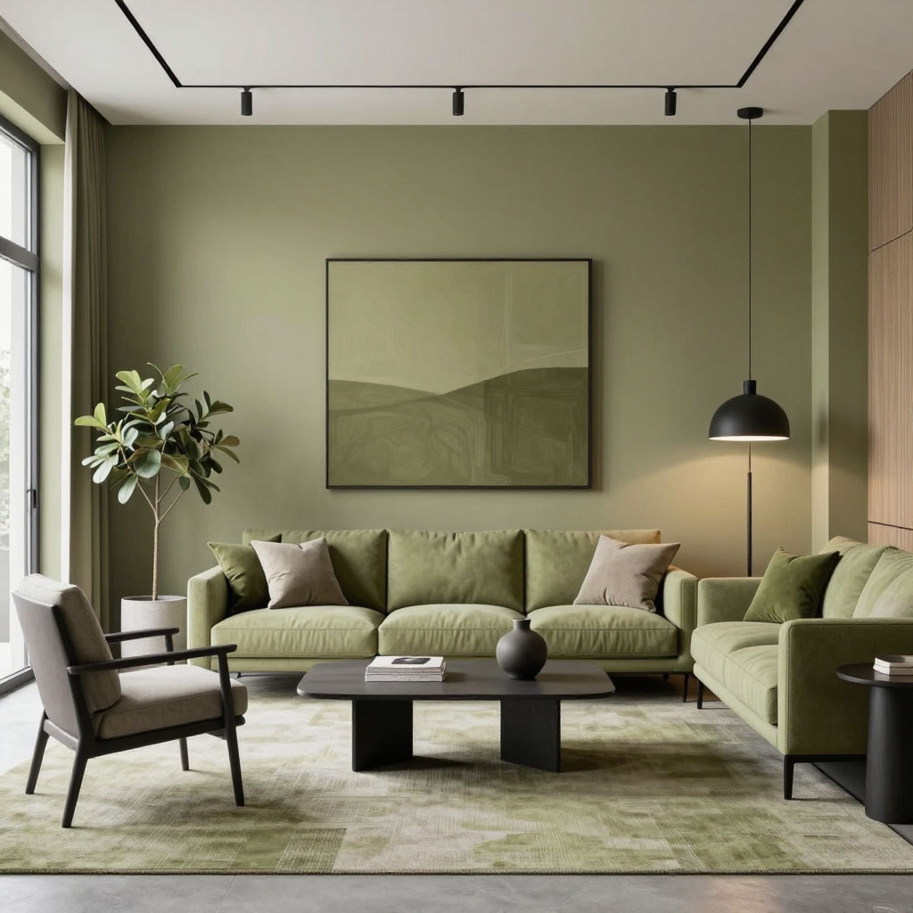 Краска Flugger для стен в интерьере