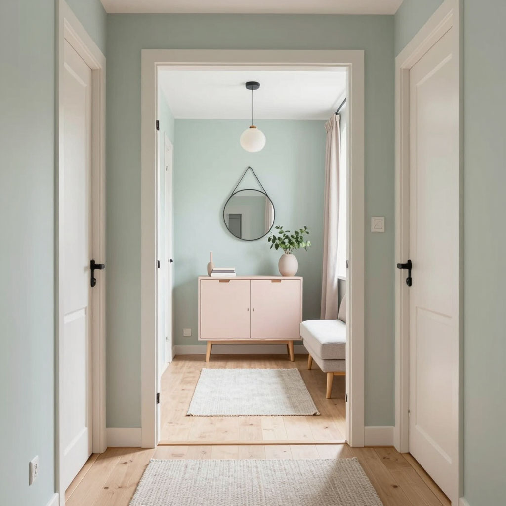 Flugger для стен в коридоре