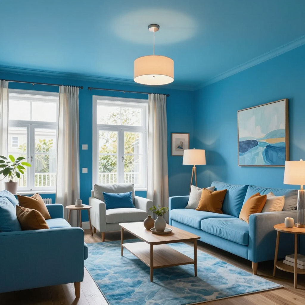 Выбор краски Flugger для потолка