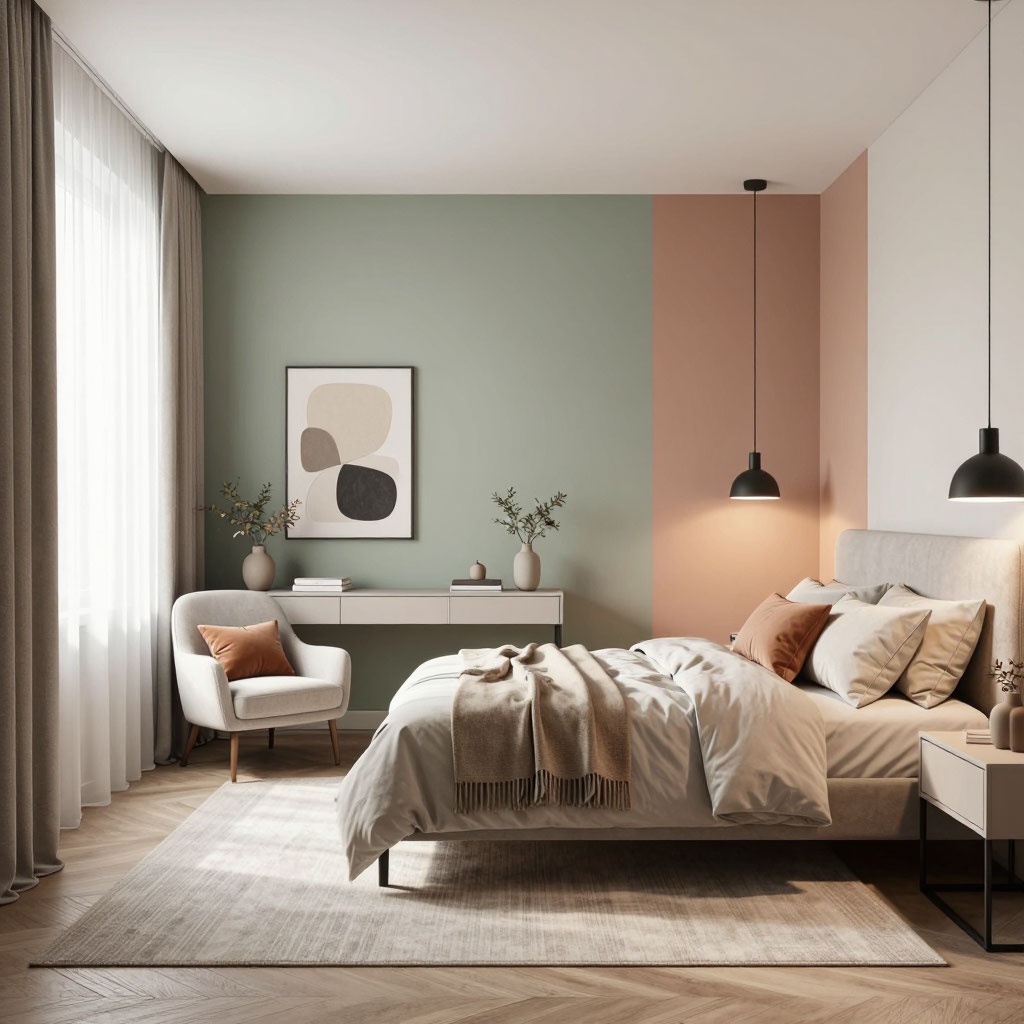 Краска X Krasky для стен в интерьере