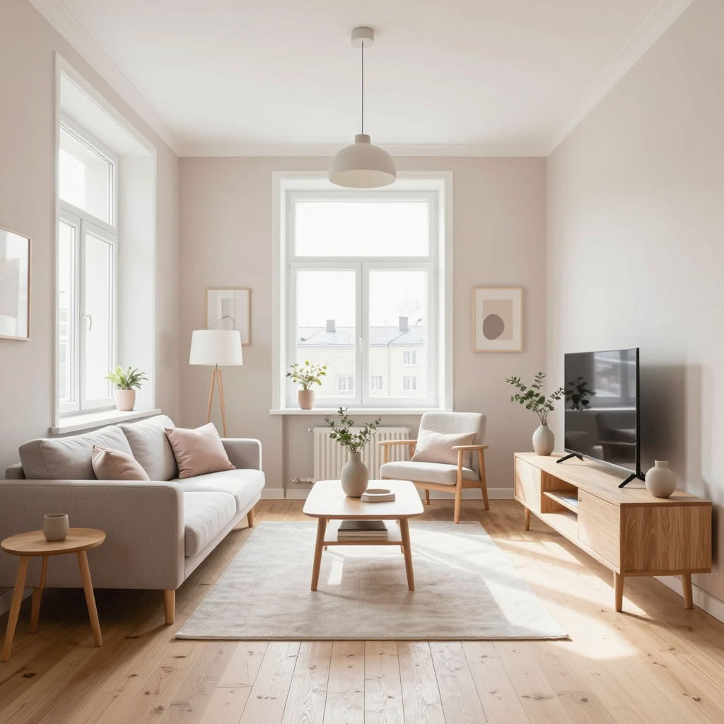 Стены, окрашенные краской X Krasky