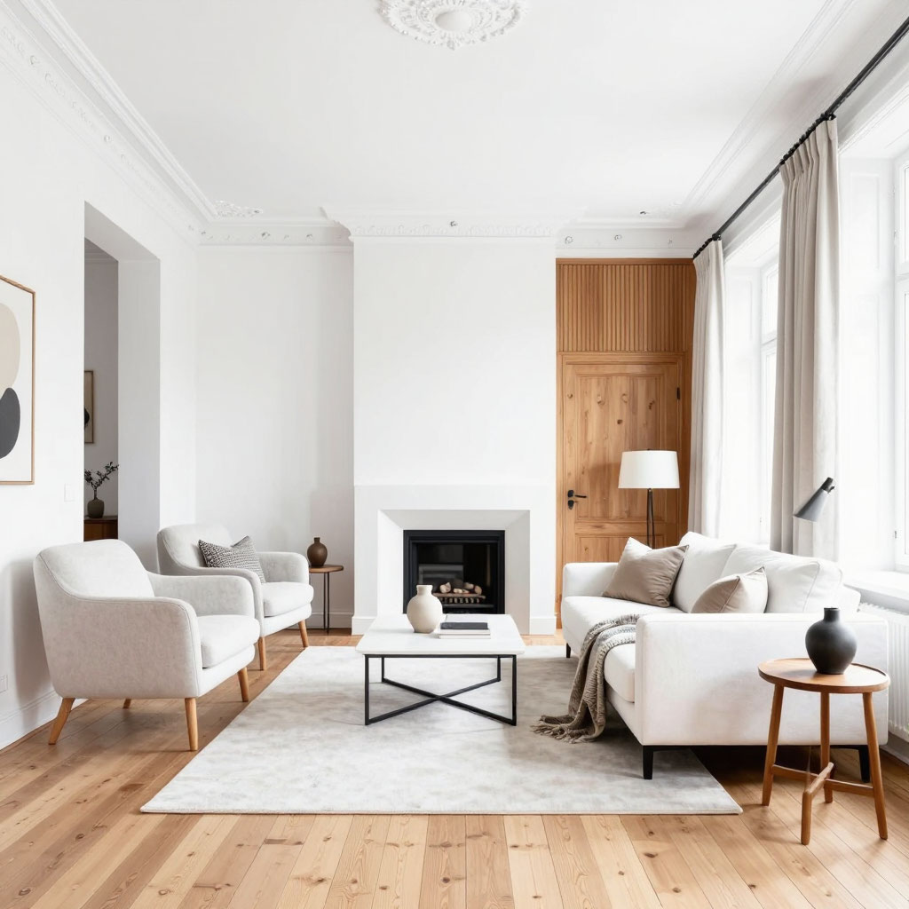 Краска для потолка X Krasky в интерьере